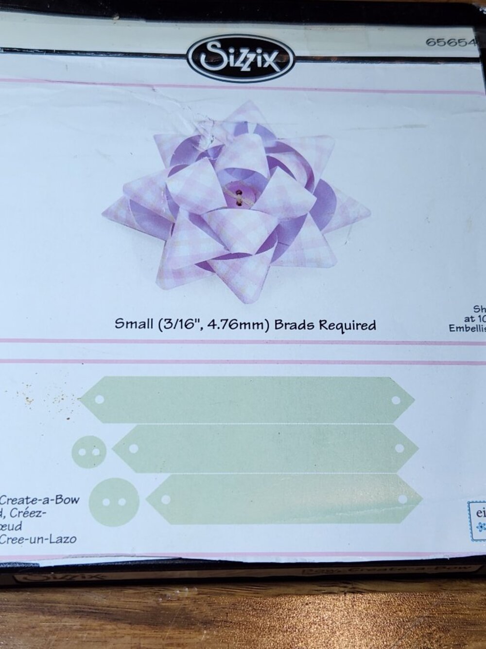 Sizzix Bow Create-a-Bow Bigz 65654